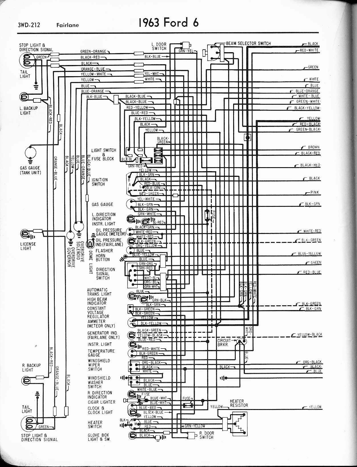 1963 Ford Galaxie 500 Wiring Diagram News Saga